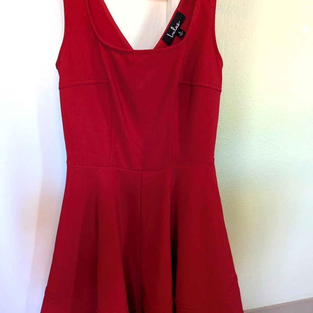 Lulu's Scarlet Mini Dress size S